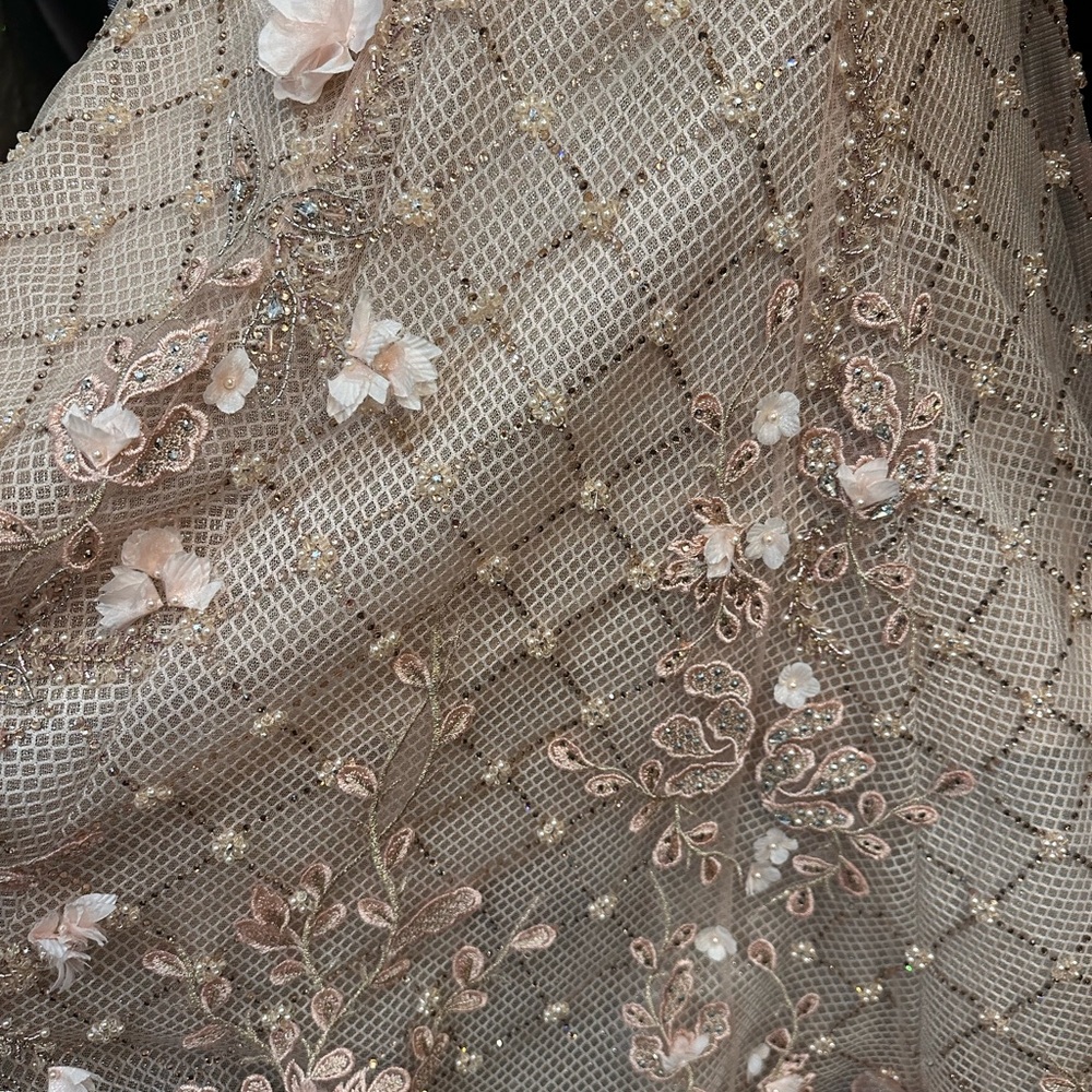 Elegant Floral Embellished Dress - Picture 12 of 14